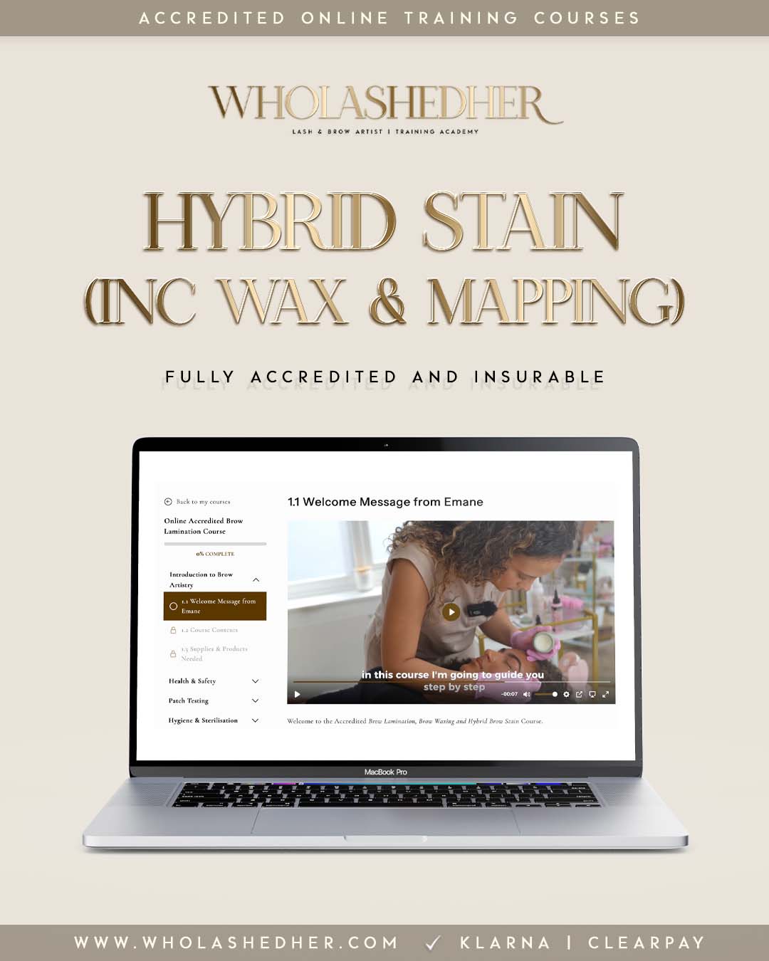 Online Hybrid stain masterclass