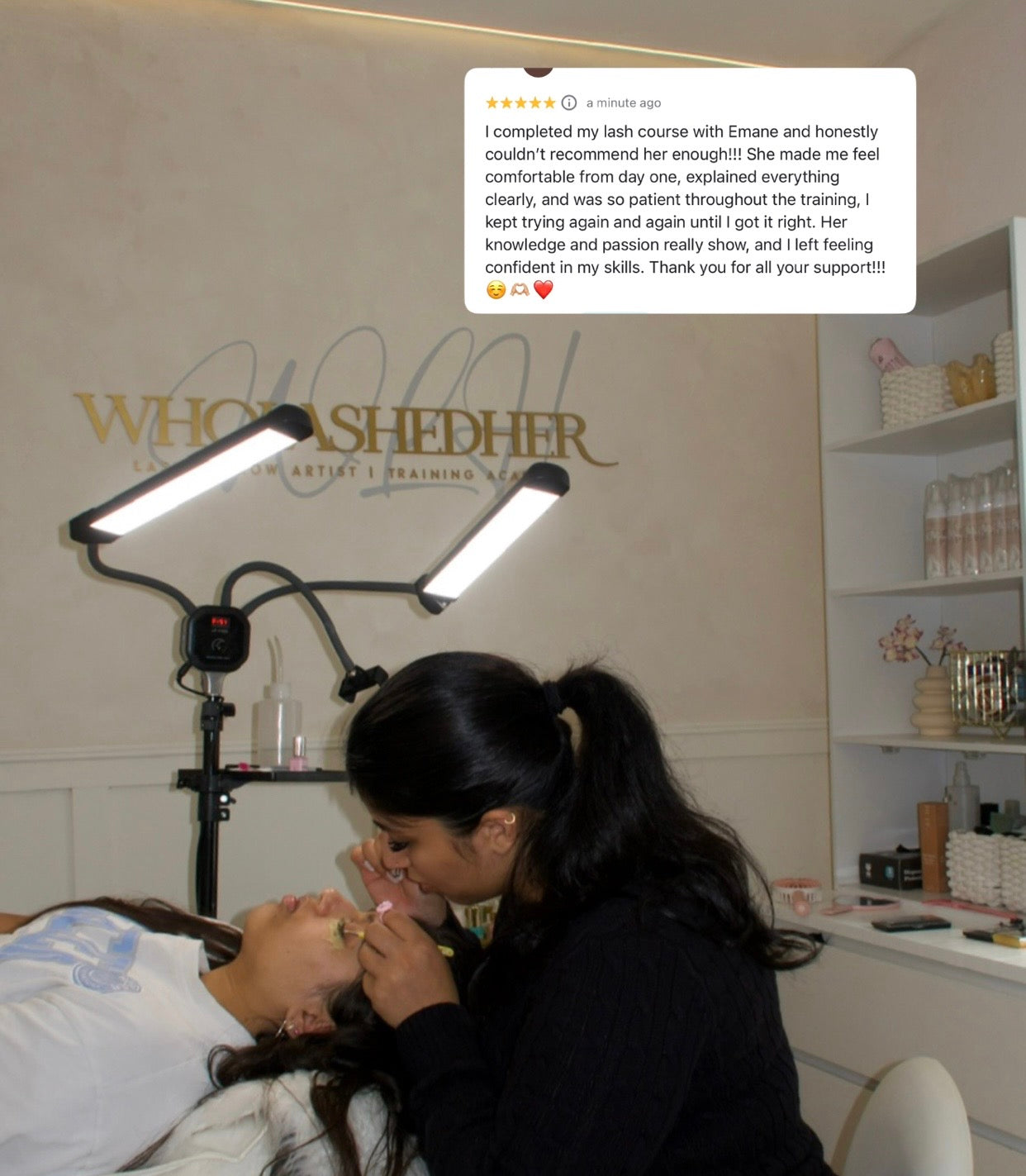 COMBINED LASH EXTENSION MASTERY TRAINING