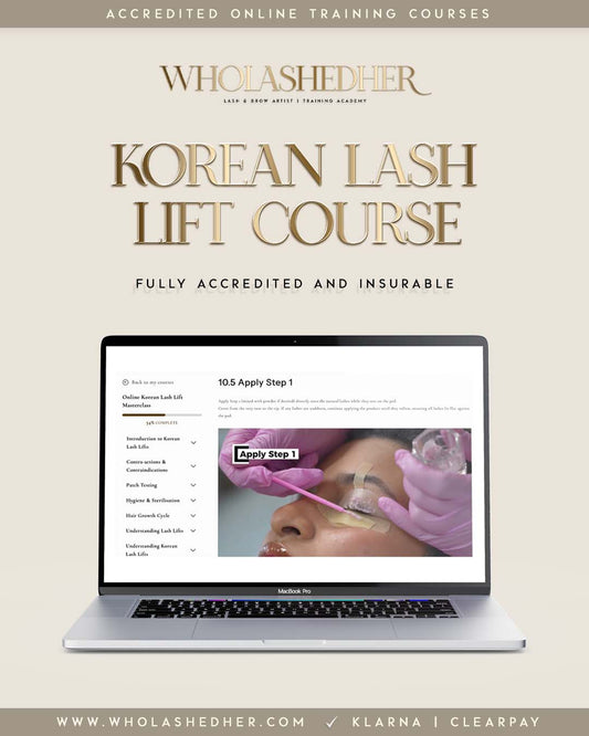 Online Korean Lash Lift Masterclass